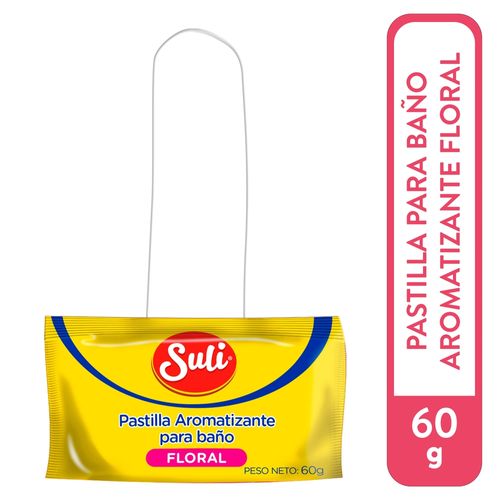 Pastilla Suli Para Inodoro Floral 60Gr