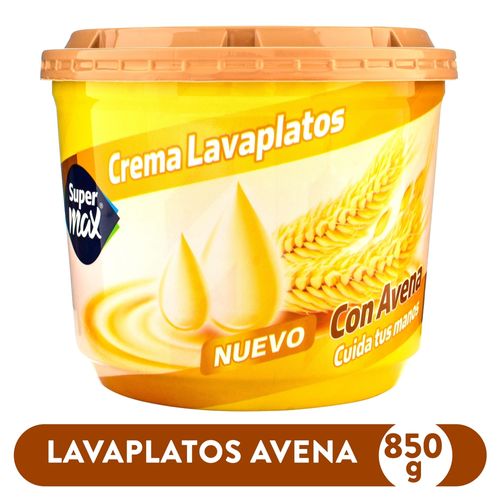 Lavaplatos Supermax Avena 850Gr