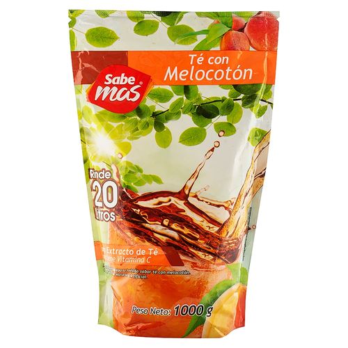 Bebida En Polvo Sabemas De Te Con Melocoton- 1000gr