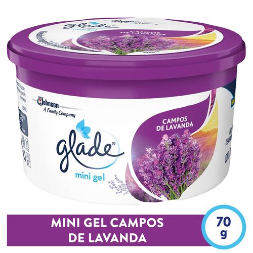 Mini Gel  Glade Campos De Lavanda - 70gr