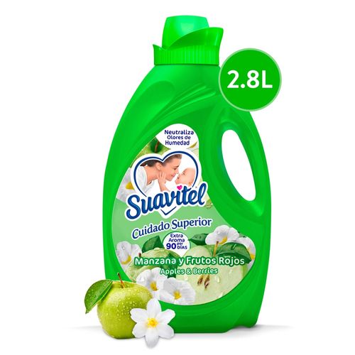 Suavizante Suavitel De Telas Cuidado Superior Manzana - 2.8Lt