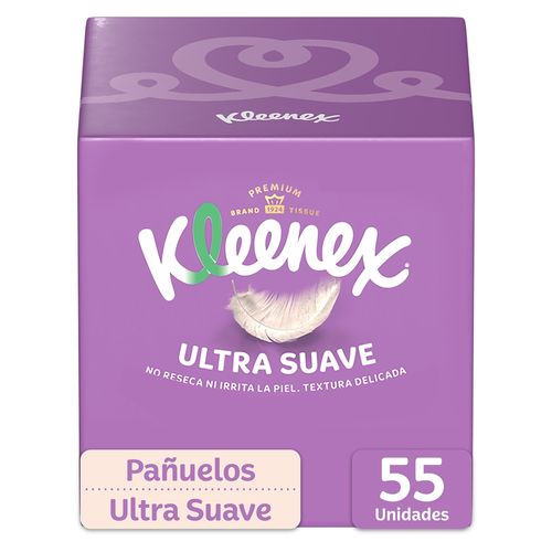 Kleenex Panuelo Facial Cubo Ultra 55Ea