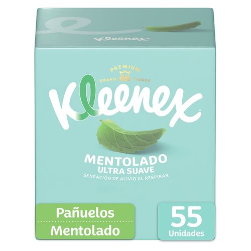 Kleenex Panuelo Facial Menta 55Ea