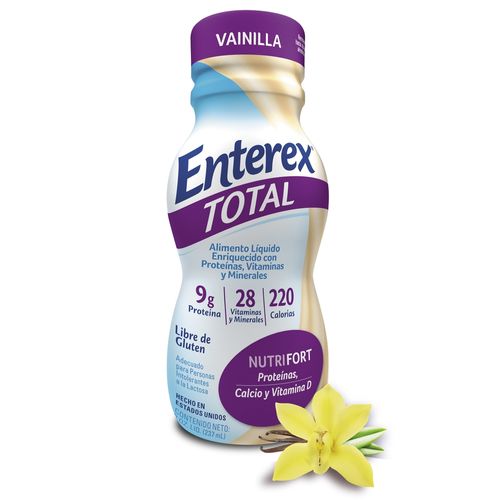 Complemento Enterex Totral vainilla -237 ml