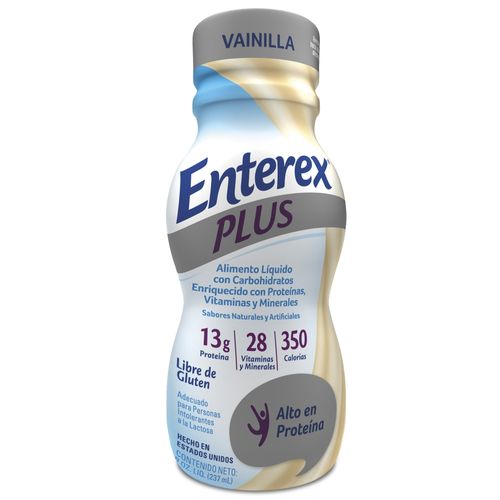 Complemento Enterex Plus vainilla -237 ml