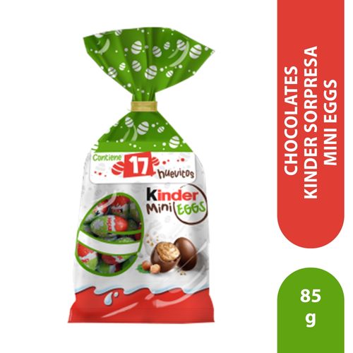 Chocolates Kinder Sorpresa Mini Eggs - 85 g