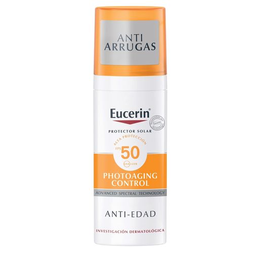 Protector Solar Eucerin Photoaging Control  Sun Fluid AntI-Edad Facial SPF50+ - 50ml