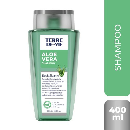 Terre De Vie Sh Aloe Vera Revitali 400Ml