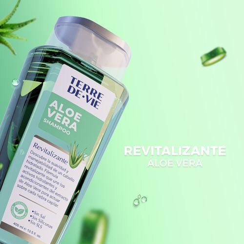 Terre De Vie Sh Aloe Vera Revitali 400Ml