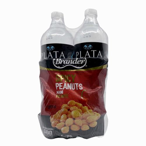 Ron Plata Pack con maní picante -1000 ml