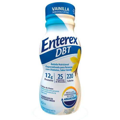 Complemento Enterex DBT Diabético vainilla -237 ml