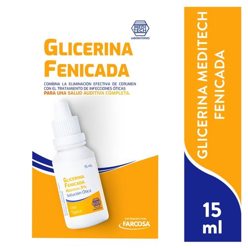 Glicerina Fenicada Meditech 15Ml