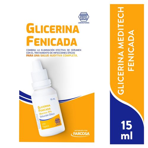 Glicerina Fenicada Meditech 15Ml