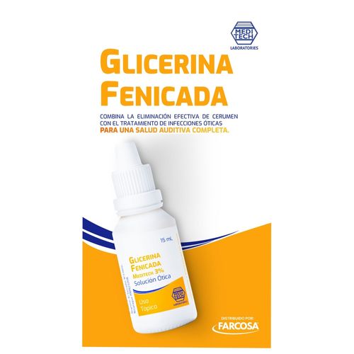 Glicerina Fenicada Meditech 15Ml