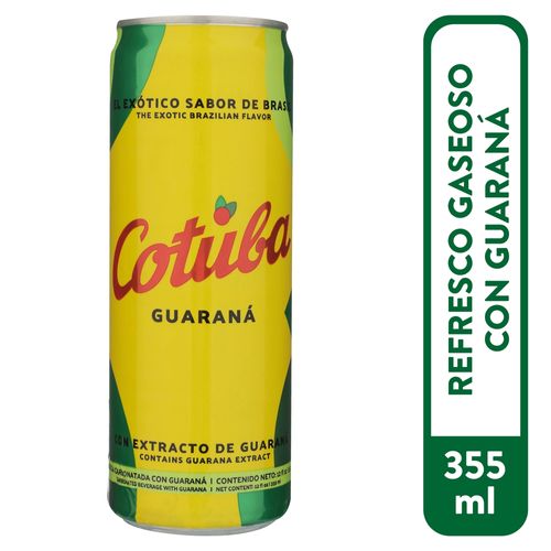 Gaseosa Cotuba Regular 355ml Lata