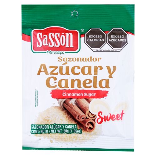 Sazonador Sassón dulce de azúcar y canela - 30 g