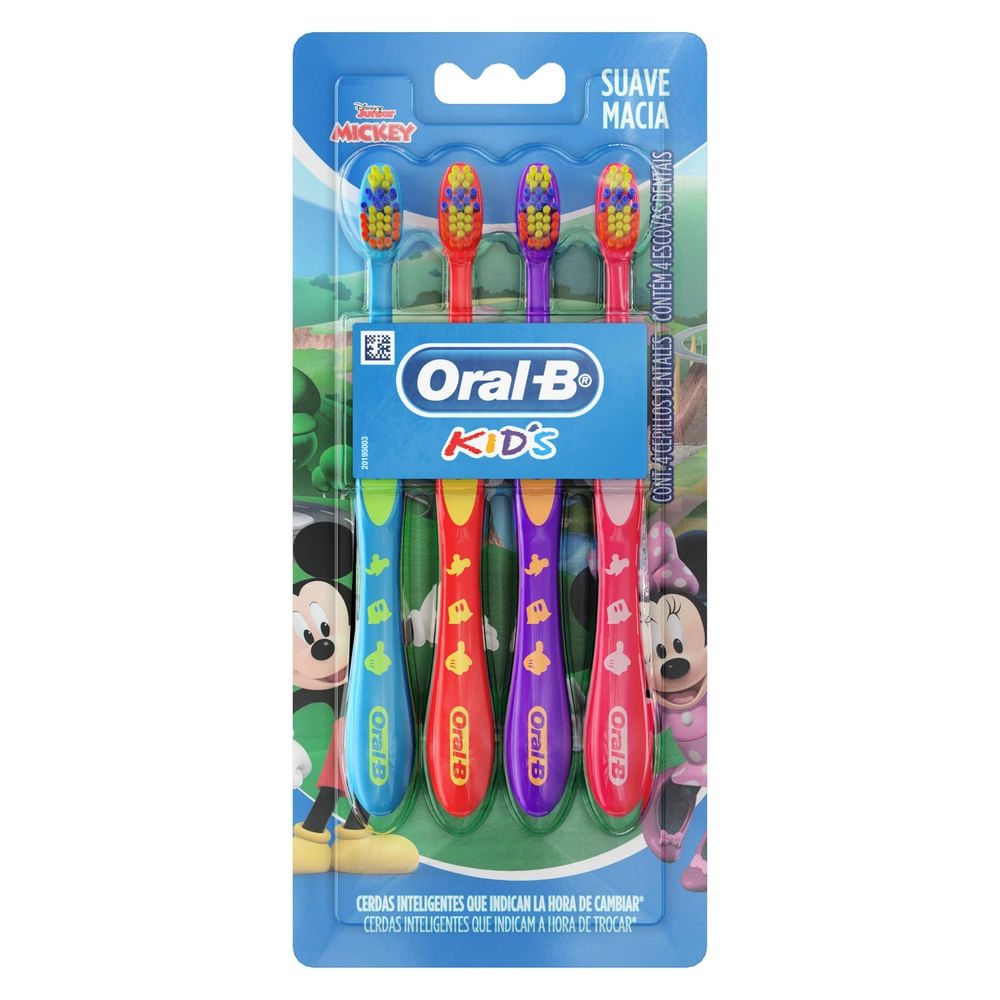 Comprar Oral B Cepillo Oral B Kids Mickey 4Ea Walmart Nicaragua