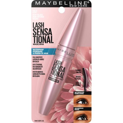 Máscara Para Pestañas A Prueba De Agua Maybelline New York Lash Sensational 0.32 oz