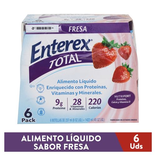 Enterex Fresa 6pack 1422ml