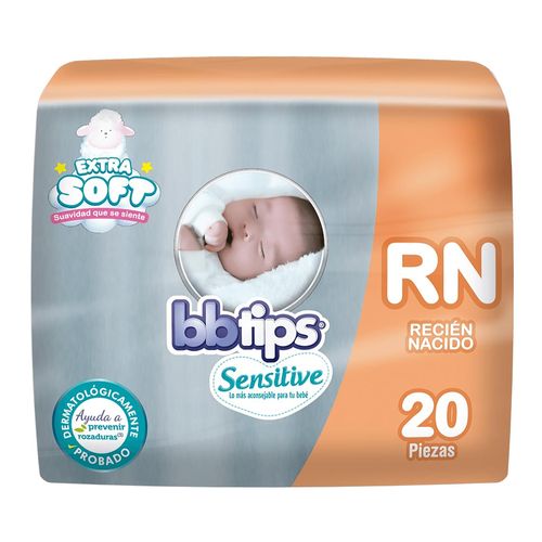 Panal Des Bbtips Sensitive Talla 0 X20