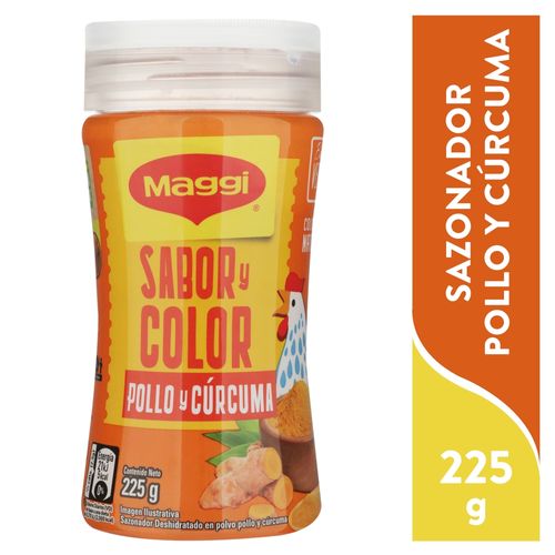 Consomé Maggi sabor y color cúrcuma - 225 g