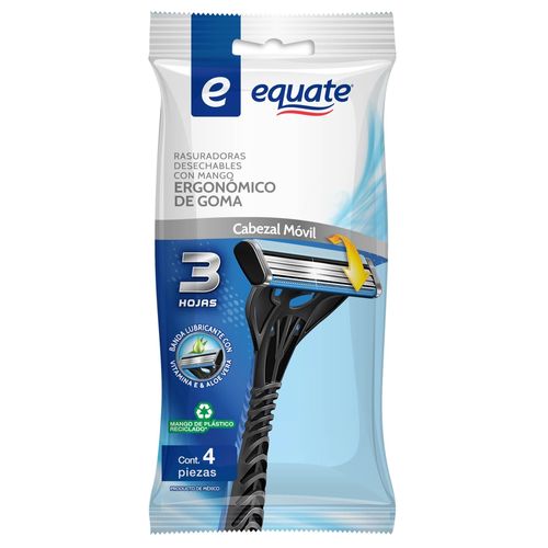 Rasuradora Desechable Equate Hombre 3Pz