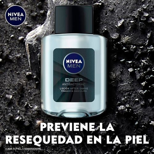 Loción Nivea Men After Shave Deep - 100 ml