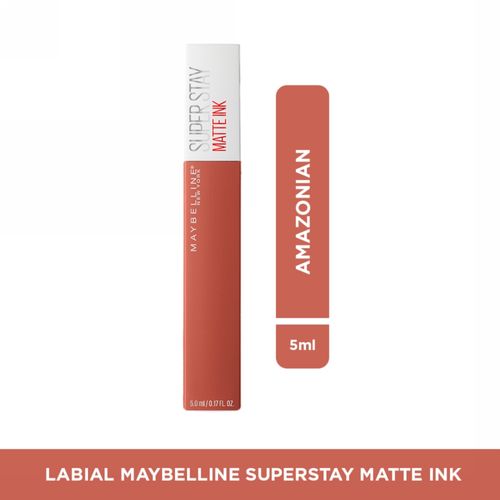 Labial Liquido Matte Ink Maybelline NY Super Stay Amazonian 5 ml