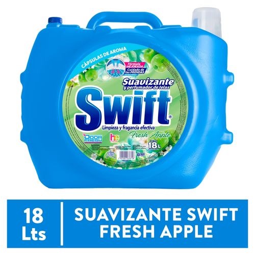 Suavizante Swift fresh apple - 18 L