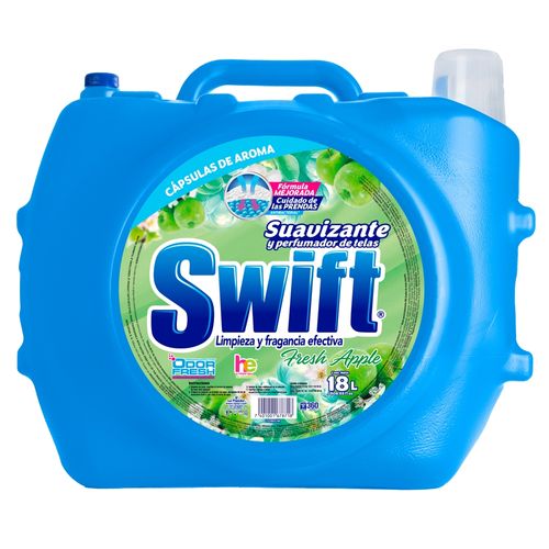 Suavizante Swift fresh apple - 18 L