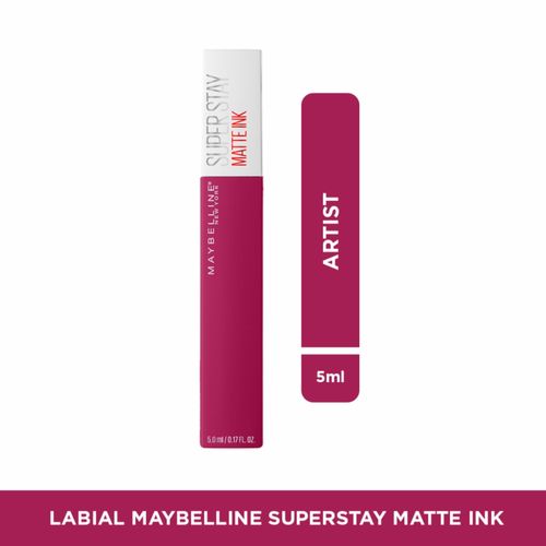 Labial Líquido Matte Ink Maybelline NY Super Stay Artist 5 ml