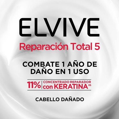 Shampoo L´Oréal Paris Elvive Reparación Total 5 - 370 ml