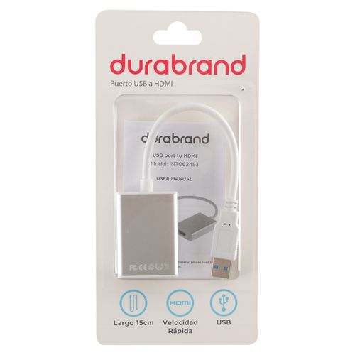 Puerto Durabrand INT062453 USB a HDMI