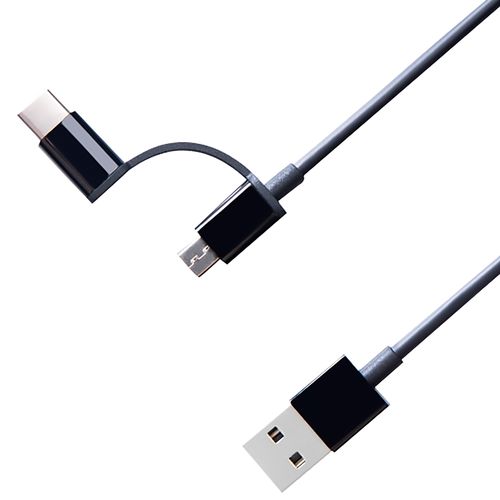 Cable Xiaomi MI 2 IN USBcolor surtido