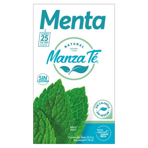 Te Menta Manza Tè Caja -25 Uds - 32.5 g