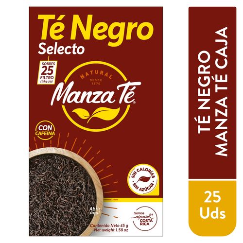 Te Negro Manza Tè Caja - 25 Uds - 45 g