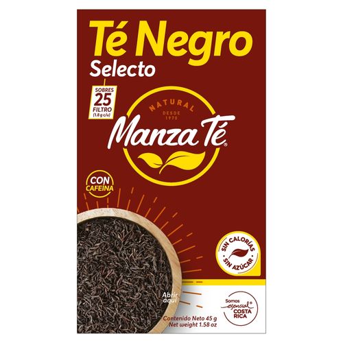 Te Negro Manza Tè Caja - 25 Uds - 45 g