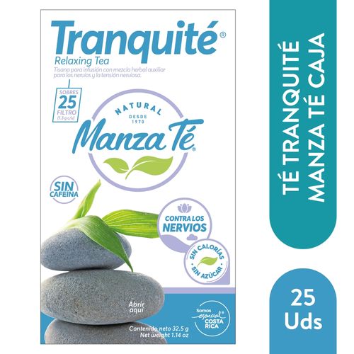 Te Tranquite Manza Tè Caja - 24 Uds - 32.5 g
