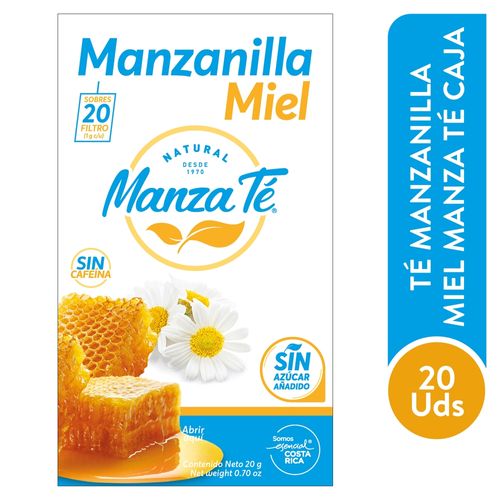 Te Manzanilla Miel Manza Tè Caja -20 Uds - 20 g