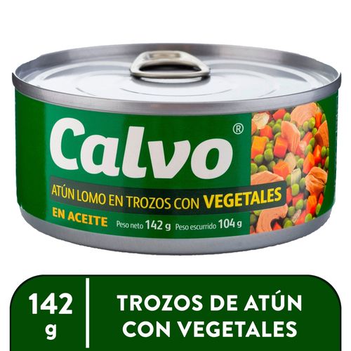 Atun Calvo Trozos Con Vegetales - 142 g