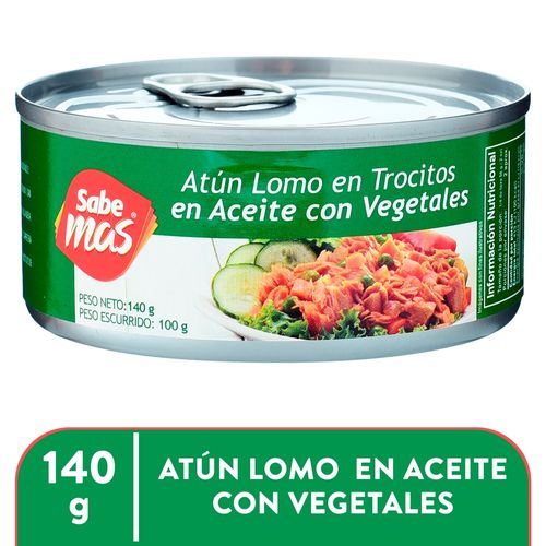 Atun Sabemas Trocitos Con Vegetale - 140 g