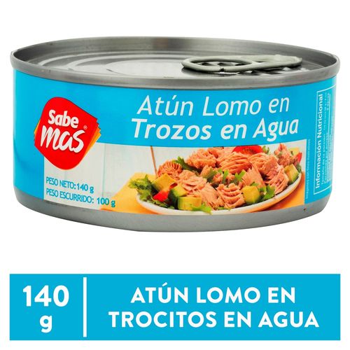 Atun Sabemas Trozos En Agua - 140 g