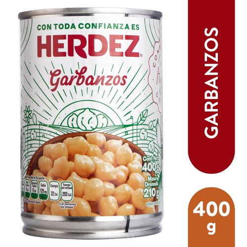 Garbanzo Herdez Lata - 400 g