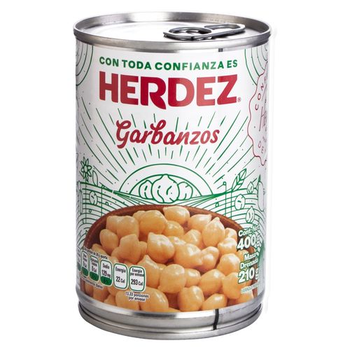 Garbanzo Herdez Lata - 400 g