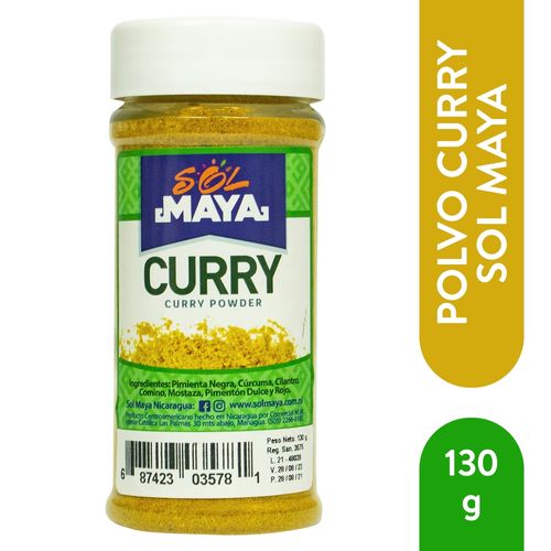 Polvo Curry Sol Maya - 130 g