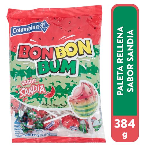 Bonbon Bum Colombina Sandia - 384 g