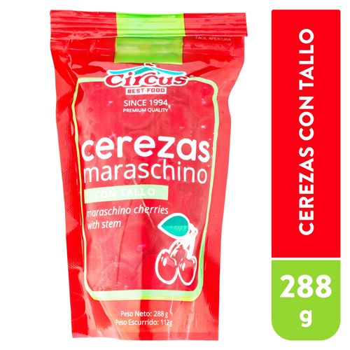 Cerezas Circus Con Tallo - 288 g