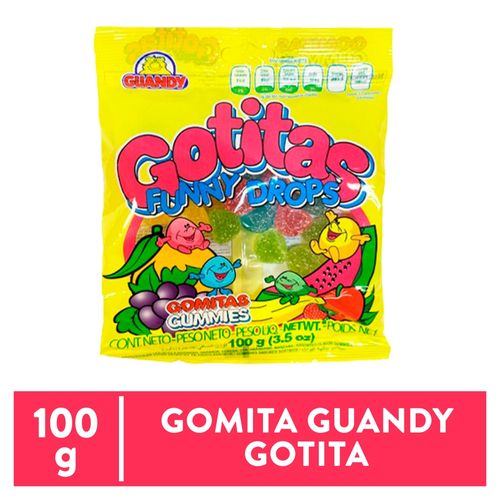 Gomitas Guandy Gotita - 100gr