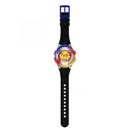 Reloj Pokemon Lcd Parpadeante Correa Neg