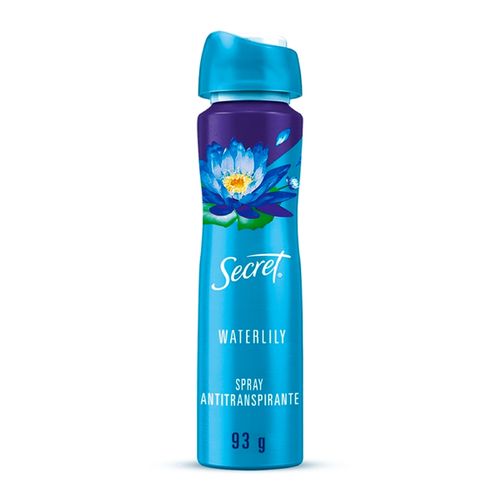 Desodorante en aerosol Secret waterlily encapsula el mal olor - 93 g